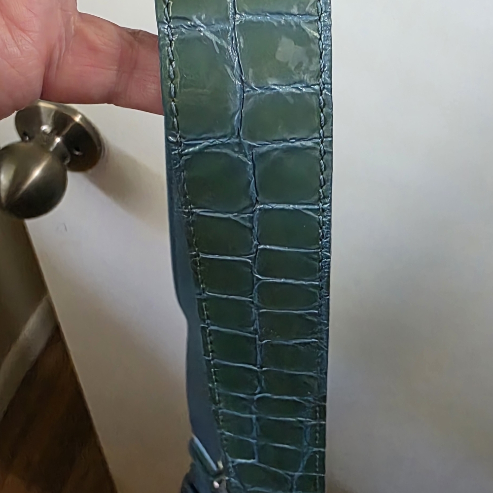 Brighton Teal and Blue Crossbody Bag - Picture 9 of 16
